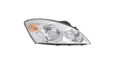 Far Kia Ceed (Ed) 10.2006-08.2009, Dreapta, tip bec H1+H7, fara motoras, ECE culoare argintiu ECE, Depo, 92102-1H000, 