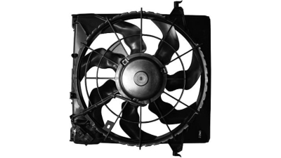 GMV radiator electroventilator Hyundai I30 (Fd), 10.2007-11.2011, Kia Cee'd (Ed), 12.2006-12.2012, Motorizare 1, 6 Benzina, 1, 6 Crdi 66/85kw Diesel/Benzina, tip climatizare cu AC, cutie Manuala/ Automata, cu AC, dimensiune 200W/420mm, cu 3 pini, plastic,