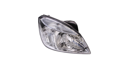 Far Kia Rio (DE), 01.2005-09.2011, partea Dreapta, electric, tip bec H4, silver, cu motoras, TYC