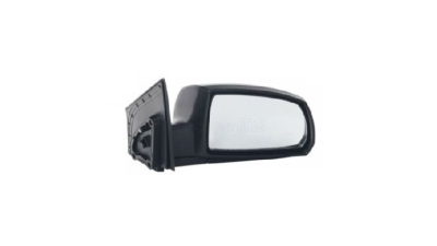 Oglinda usa exterioara Kia Rio (De), 01.2005-09.2011, partea Dreapta, reglare electrica; carcasa neagra; incalzit; sticla convexa; geam cromat; 5 pini, Aftermarket