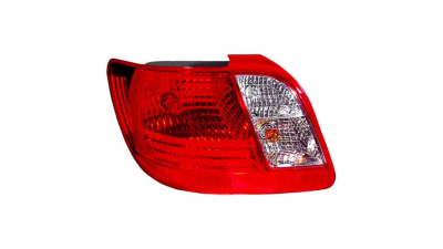 Stop spate lampa Kia Rio (De), 01.05-09.11 Sedan, spate, omologare SAE, cu suport bec, 92401-1G000; 92401-1G010, Stanga
