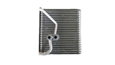 Evaporator aer conditionat Kia Rio, 2005-2011 motor 1.6, benzina, full aluminiu brazat, 240x258x48 mm, mm, mm, tehnologie cu curgere paralela, , 
