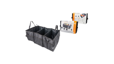 Geanta organizare obiecte 60x38x25cm, organizator portbagaj Automax, 3 compartimente, 6 buzunare laterale