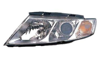 Far Kia Magentis (GE) 10.2008-06.2012 DEPO partea Stanga, tip bec H1+H7 fara motoras, cu lupa, reglaj electric