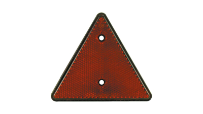 Catadioptru reflectorizant triunghi Carpoint fixare cu surub , 1 buc la blister