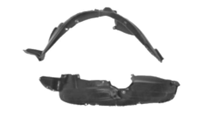 Carenaj roata Kia Carnival/Sedona (Vq), 04.2006-2011, partea Stanga, Fata, 868114D002, 4142FL1T