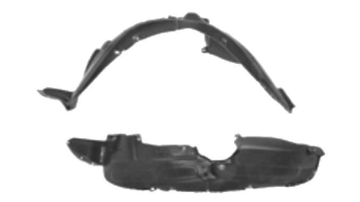 Carenaj roata Kia Carnival (Uvp), 04.2006-2011, partea Dreapta, Fata, 868124D002, 4142FP1T