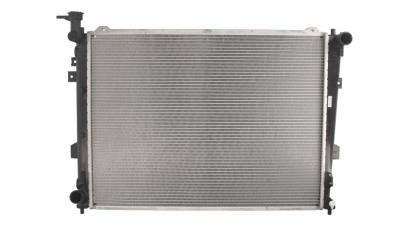 Radiator racire Kia Carens, 09.2006-2013, motor 1.6, 93/97 kw; 2.0, 106 kw, benzina, cutie manuala, cu/fara AC, 640x480x16 mm, Koyo, aluminiu brazat/plastic 