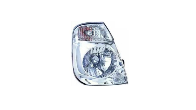 Far KIA K-2500/K-2700, 01.2005-, DEPO, fata, partea dreapta, tip bec H4; electric; fara motor;
