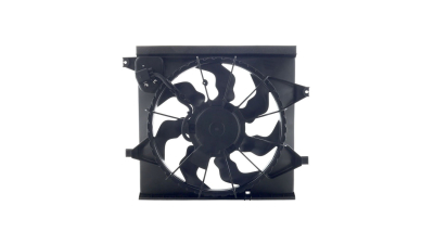 GMV radiator electroventilator Kia Soul (Am), 02.2009-2014, Motorizare 1, 6 Crdi 94kw Diesel, tip climatizare fara AC, cutie Manuala, dimensiune 220W/390mm, cu 2 pini, cu rezistor, plastic, HCC(HALLA)