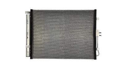Condensator climatizare Kia Soul, 02.2009-12.2014, motor 1.6, 90kw/93 kw benzina, 1.6 CRDI, 94 kw diesel, cutie manuala/automata, full aluminiu brazat, 540 (500)x410 (395)x12 mm, cu uscator si filtru integrat
