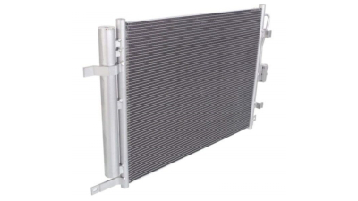 Condensator climatizare Kia Soul, 02.2009-02.2014, motor 2.0, 104 kw benzina, cutie manuala/automata, full aluminiu brazat, 535(505)x410(395)x12 mm, cu uscator si filtru integrat