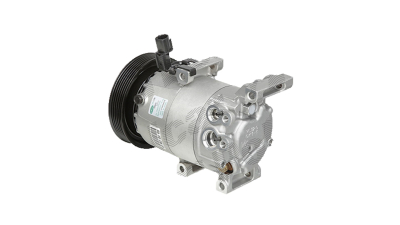 Compresor aer conditionat Hyundai Elantra, 2011-2016, motorizare 1.6 99kw, benzina, rola curea 125 mm, 6 caneluri, tip Hella: VS-12