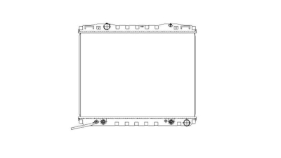 Radiator racire Kia Sorento (Jc), 07.2002-04.2004, Motorizare 3, 5 V6 143kw Benzina, tip climatizare Cu/fara AC, cutie automata, tip Doowon, dimensiune 618x577x26mm, Cu lipire fagure prin brazare, Aftermarket