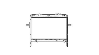 Radiator racire Kia Sorento (Jc), 07.2002-04.2004, Motorizare 3, 5 V6 143kw, 3, 3 V6 173kw; 2, 5 Crdi 103kw Diesel/Benzina, tip climatizare Cu/fara AC, cutie Manuala, dimensiune 650x470x26mm, Cu lipire fagure prin brazare, Original