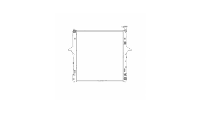 Radiator apa Kia Sorento, 2006-2009 Motor 3,3/3,5 V6, Aluminiu/Plastic Brazat, 618x580x16, SRL, 