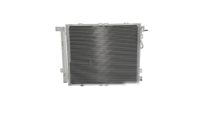 Condensator climatizare Kia Sorento, 08.2002-08.2006, motor 2.5 CRDI, 103 kw diesel, 2.4, 102 kw; 3.5 V6, 143 kw benzina, cutie manuala/automata, full aluminiu brazat, 590 (550)x455 (435)x17 mm, cu uscator si filtru integrat