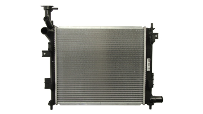 Radiator racire Kia Picanto (TA), 05.2011-2017, motor 1.0, 51/59 kw; 1.2, 62 kw, benzina, cutie manuala, cu/fara AC, 420x368x16 mm, Koyo, aluminiu brazat/plastic 