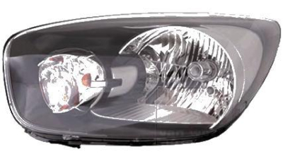 Far Kia Picanto (Ta), 06.2011-, Electric, tip bec H4, omologare ECE, fara motoras, 921011Y010; 921011Y011, Stanga, marca TYC