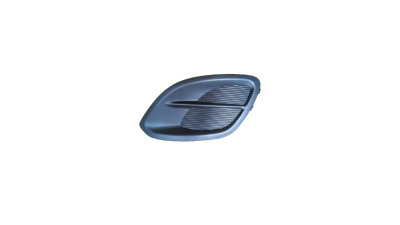 Grila bara fata Kia Picanto, 06.2011-2017 Cu 5 Usi, parte montare partea stanga, fara gaura proiector, 41A127-3, Aftermarket