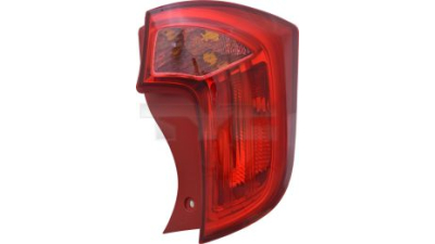 Stop spate lampa Kia PICANTO, 06.2011-, partea Dreapta, fara suport becuri, TYC