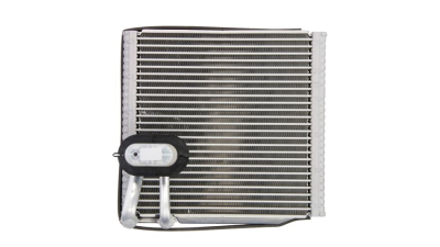 Evaporator aer conditionat Kia Picanto (TA), 2011-2017 motor 1.0; 1.2, benzina, full aluminiu brazat, 250x230x35 mm, iesire 14, 4 mm, intrare 14, 4 mm, tehnologie cu curgere paralela, 