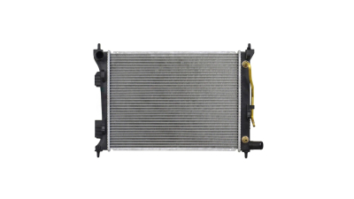 Radiator racire Hyundai Solaris, 11.2010- (Motorizare 1, 4 79kw; 1, 6 90kw), Veloster, 02.2011- Motor 1, 6 99kw, Kia Rio, 06.2011- Motor 1, 2 62kw/ 1, 4 80kw Benzina, tip climatizare Cu/fara AC, cutie automata, tip Doowon, dimensiune 500x385x16mm, Cu lipi
