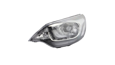 Far Kia Rio, 09.2011-12.2016 modele cu 4 usi, partea Stanga, electric, tip bec H4, cu motoras, TYC