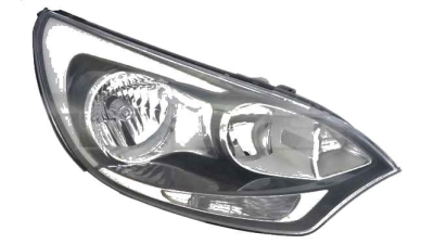 Far Kia Rio (Ub), 09.2011- 3/5 Usi, Electric, tip bec H1+H7, omologare ECE, fara motoras, 921021W280, Dreapta, marca TYC