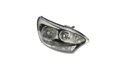 Far Kia Rio, 09.2011-12.2016 modele cu 3/5usi, partea Dreapta, electric, tip bec H1+H7, fara motoras, Depo