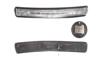 Lampa semnalizare oglinda exterioara Kia Rio (Ub), 09.2011-12.2016, fata, Dreapta, LED, OE