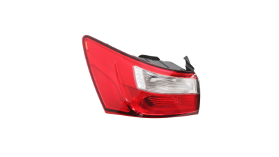 Stop spate lampa Kia Rio, 09.2011-12.2016 modele cu 4 usi, partea Stanga, partea exteRioara, fara suport becuri, Depo
