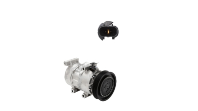 Compresor climatizare Hyundai Solaris/Accent 2010-; Kia Rio 2011-2016, Diametru rola (mm): 124, BestAutoVest 41B1KS-3