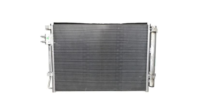 Condensator climatizare Kia Rio, 11.2016-, motor 1.4, 74 kw benzina, cutie manuala/automata; 1.6, 75 kw benzina, cutie automata, full aluminiu brazat, 555(520)x376x16 mm, cu uscator si filtru integrat