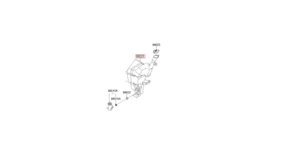 Rezervor spalator parbriz KIA RIO (UB), 2014-12.2016, model Hatchback, Cu capac, cu pompa spalator
