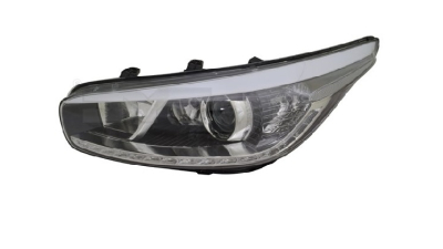 Far Kia Ceed (Eu), 10.2012-12.2018, partea Stanga, cu lumina pentru curbe; cu lumina timp de zi tip LED; tip bec H7+H7+H7+LED+PY21W; electric; cu motor, TYC