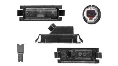 Lampa numar Kia Ceed (Ed), 10.2006-08.2012 ProCeed; Ceed (Eu), 06.2012- 5 Usi, Dreapta, OE