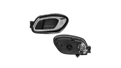 Maner deschidere usa interioara Kia Ceed (Eu), 06.2012-12.2018, Fata partea Stanga, negru; maner cromat, Aftermarket