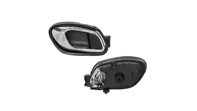 Maner deschidere usa interioara Kia Ceed (Eu), 06.2012-12.2018, Fata partea Dreapta, negru; maner cromat, Aftermarket