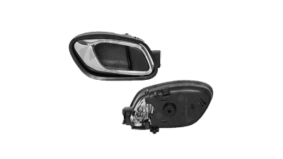 Maner deschidere usa interioara Kia Ceed (Eu), 06.2012-12.2018, Spate, partea Dreapta, negru; maner cromat, Aftermarket