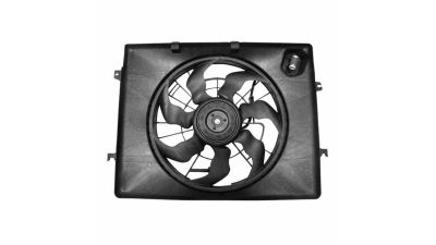GMV radiator electroventilator Kia Magentis, 2005-2012, Kia Optima (Tf), 2010-2015, dimensiune 460mm, cu 3 pini, cu rezistormm, Aftermarket