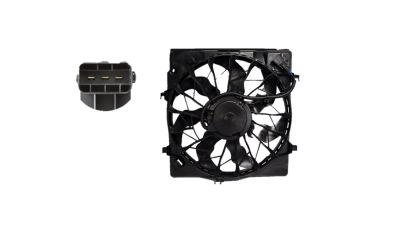 Ventilator radiator GMV Kia Optima 2015-, 460 mm; 3 pini, BestAutoVest 41D223W2