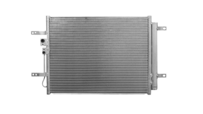 Condensator climatizare Hyundai Ioniq Hybrid, 03.2016-, Ioniq Plug-in, 03.2016-, motor 1.6, 104 kw benzina/electric, cutie automata, full aluminiu brazat, 560 (525)x410x16 mm, cu uscator si filtru integrat