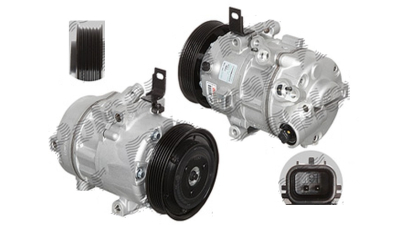 Compresor aer conditionat Kia Carens, 2013-, motorizare 2.0 122/130kw, benzina, rola curea 115 mm, 6 caneluri, tip Hella: VS-16