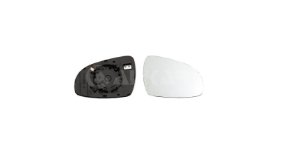 Geam oglinda exterioara cu suport fixare Kia Sportage (Ql), 09.2015-, Dreapta, incalzita; geam convex; cromat