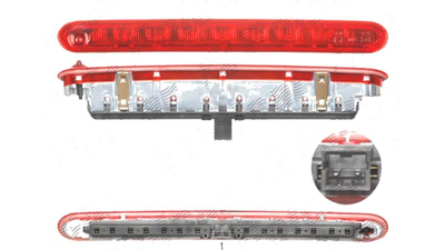 Stop frana suplimentar Lancia Musa (350), 06.2004-01.2007, Ypsilon (843), 01.2004-09.2006, OEM/OES, Spate, omologare: ECE;