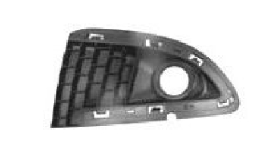 Grila bara fata Lancia Ypsilon (846), 06.2011-, Stanga, 735529726, 42A127-3 cu locas pentru proiectoare , NEGRU