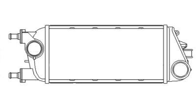 Radiator intercooler Lancia Ypsilon (312, 846); Opel MOKKA