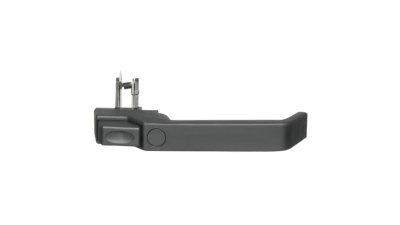 Maner usa exterior Land Rover Defender 90/110 (Ld), 01.1990-2016, negru, SPATE PARTEA DREAPTA