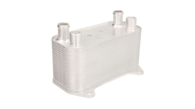 Radiator racire ulei motor, termoflot Land Rover Freelander, 01.2002-06.2006, motor 2.5 V6, 130 kw, benzina, cv automata, 165x74x60 mm, racitor transmisie, din aluminiu